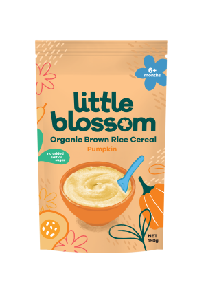 Organic Brown Rice Cereal | Pumpkin